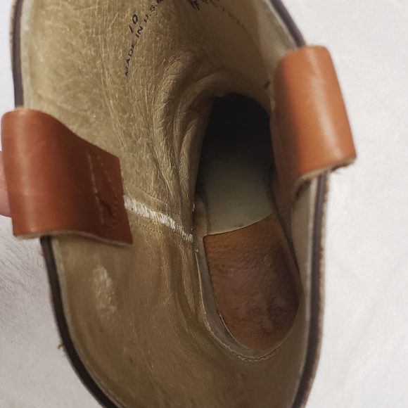 Vintage Frye USA Made Leather Cowboy Boots Size 10 - Picture 3 of 11